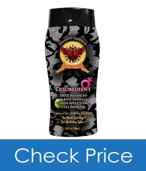 Disobedient for Women Tanning Lotion