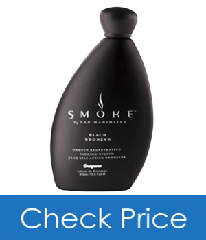 Supre Smoke Black Bronzer Tanning Lotion Tanning lotion for legs only