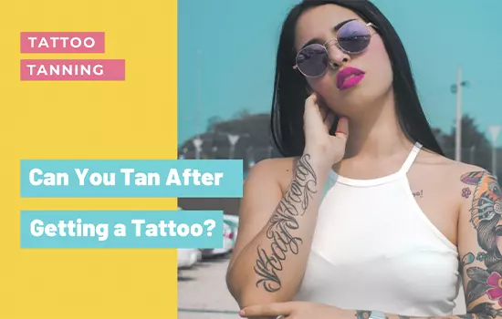 Can You Tan After Getting a Tattoo?